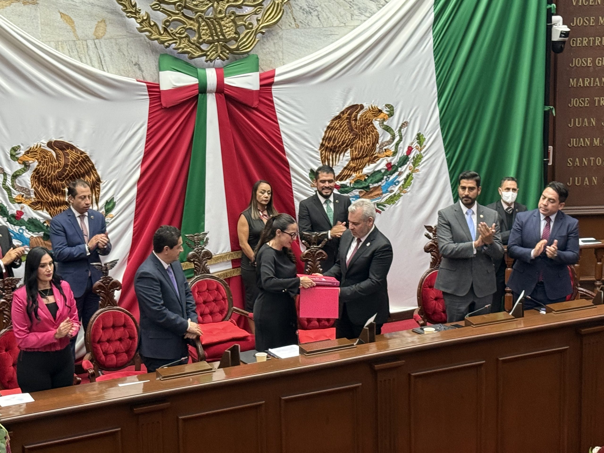 Congreso recibe el Cuarto Informe de Gobierno del gobernador Alfredo ...