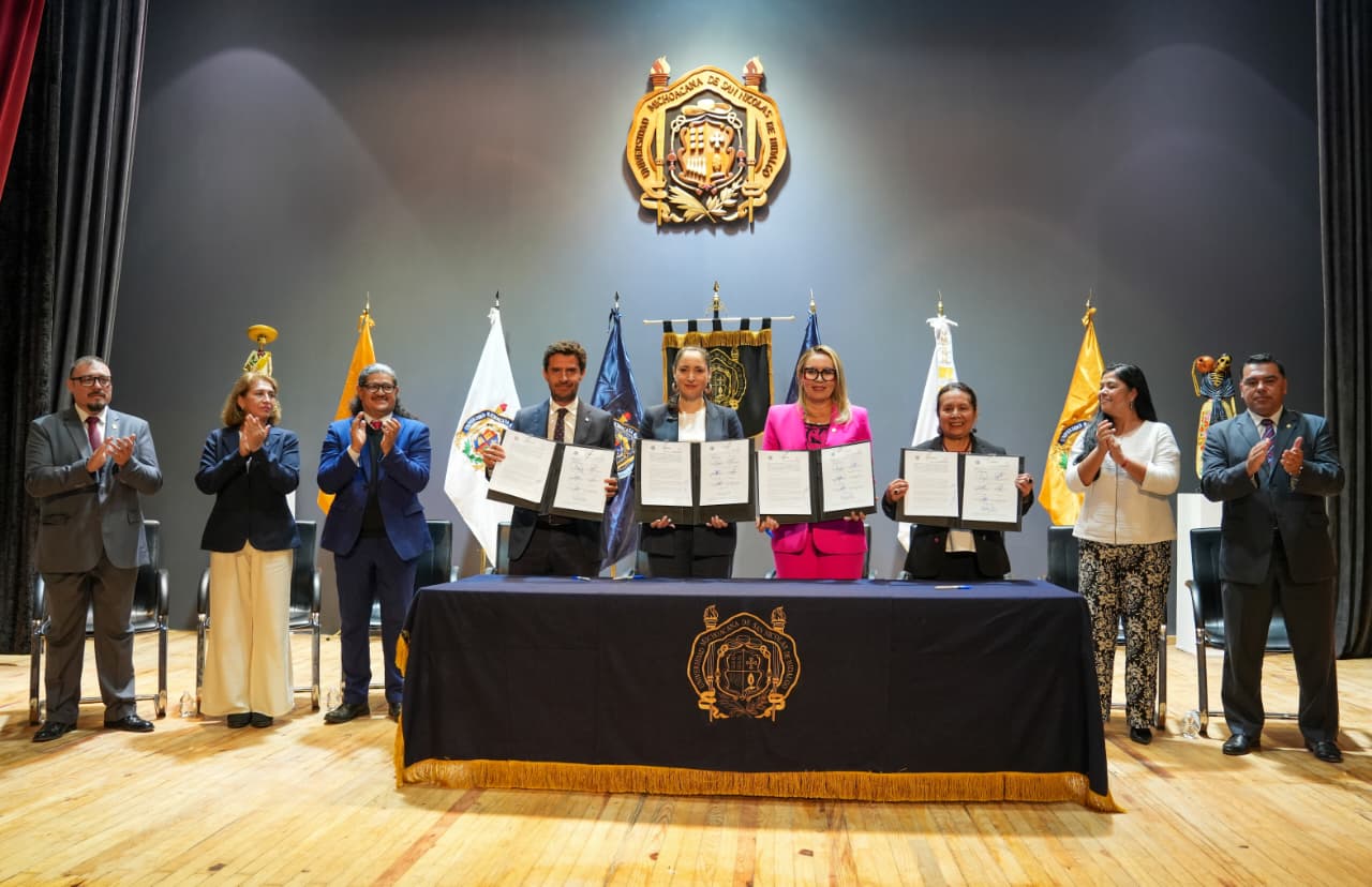 Gobierno federal, UMSNH y UNESCO sellan alianza para impulsar la paz ...